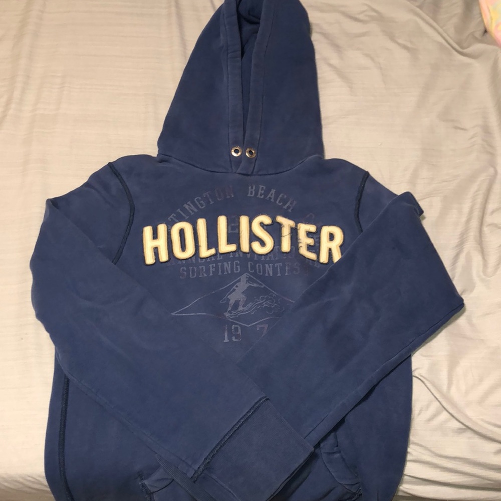 Blue Men’s Hollister Hoodie